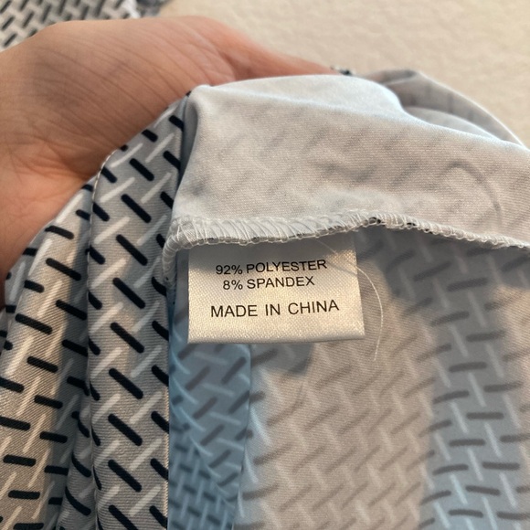 Men’s Grey SPF Polo - Picture 4 of 6